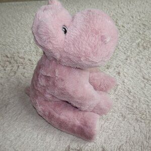 12" Henley the Hippo Stuffed Animal Pink Pastel Plush, New without Tags
